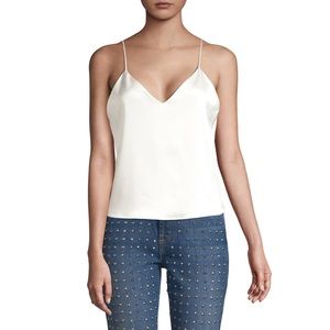 NEW Alice + Olivia White Sage Camisole Top